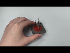 100MΩ 絶縁抵抗 220V 電圧と最適な冷却のためのヘルメティック・コンプレッサー端末