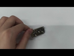 長期接続用の高電圧抵抗接続端板