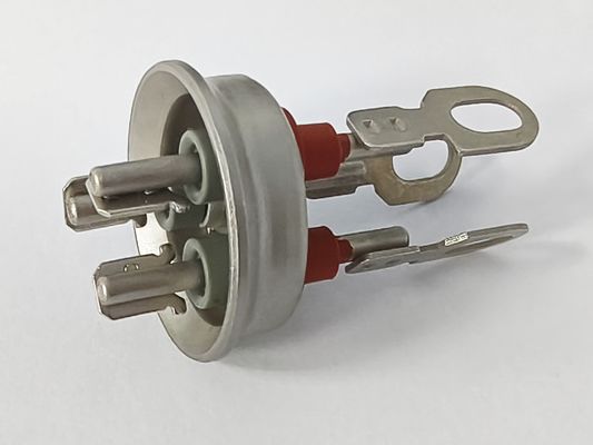 温度冷蔵庫コンプレッサー端末 4J28 ピン 200-400V 電気圧 効率化のためにニッケルで塗装
