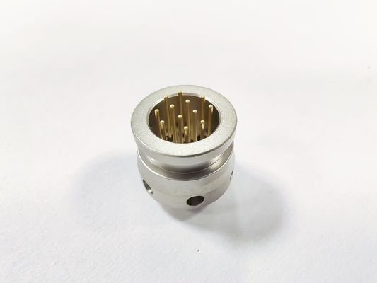 100A-300A スクロール式マウント可能な密閉式コネクタ グラス絶縁と電解ニッケル塗装