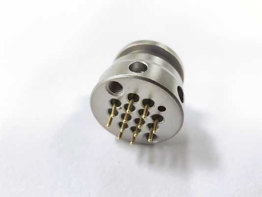 100A-300A スクロール式マウント可能な密閉式コネクタ グラス絶縁と電解ニッケル塗装