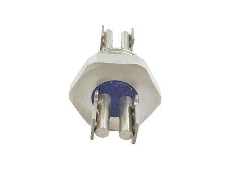 ヘルメティックシールコネクタ漏れ試験 22MPa N2 電気のないニッケル接触板付き