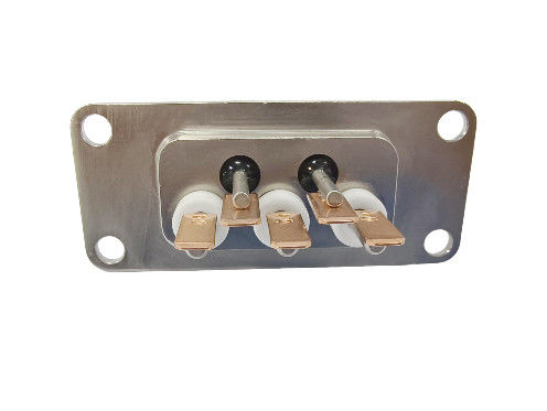 10 PINS コア 銅 プラテッド チン 密封式 端末 グラス セラミック メタル シンタリング で 製造 さ れ た ダブル 溶接 パッド