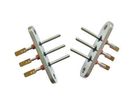 性能 ELAN 48 ガラスの材料と 20A 電流の評価のために 150°Cまでヘルメティックシールターミナル