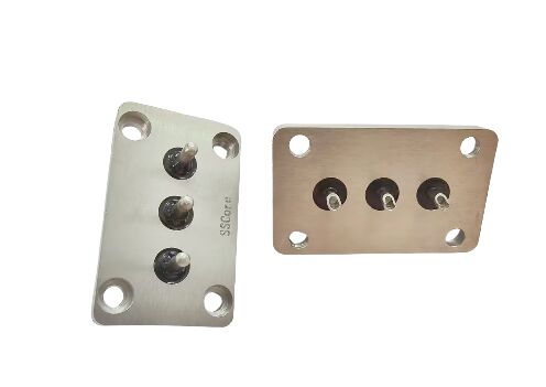 15A ローントレーティング ヘルメティックシール式端末 45 スチールピン材料で作られ,安全で電気接続のために設計