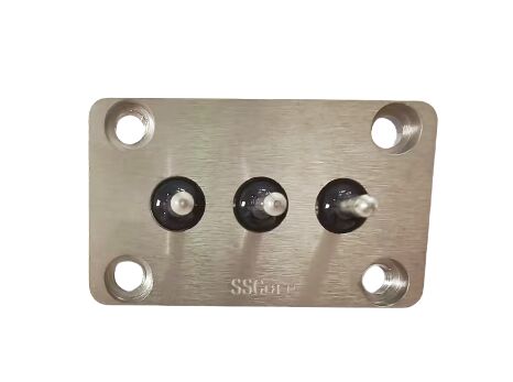 15A ローントレーティング ヘルメティックシール式端末 45 スチールピン材料で作られ,安全で電気接続のために設計